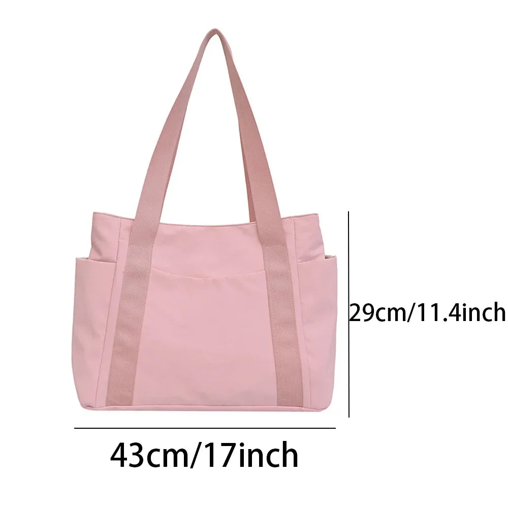 2024 New Handbags Casual Shopping Bags for Women Soft Canvas Big Capacity Tote Bag Messenger Big Mummy Shoulder Bag Ladies