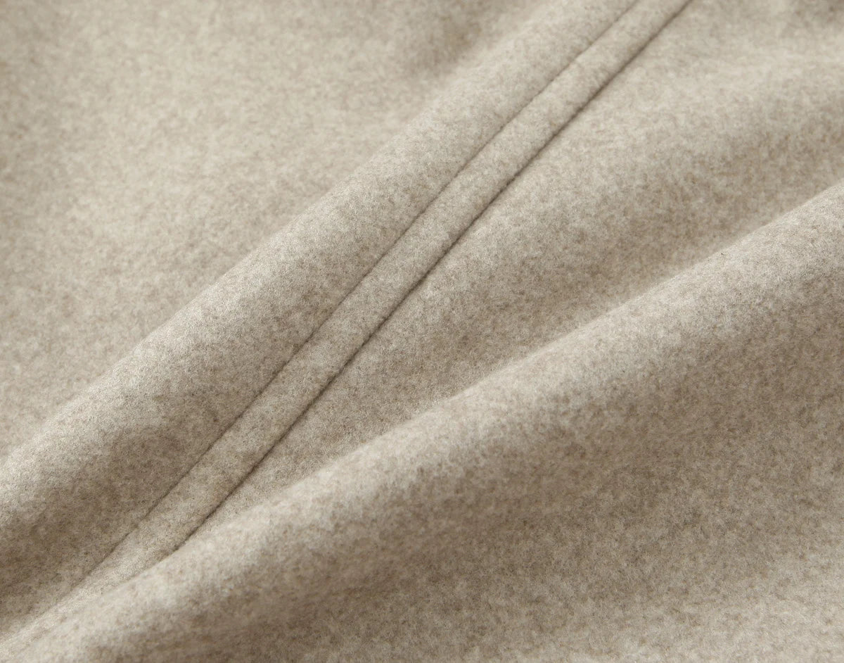 Women Winter Luxury Long Coats Solid Warm Soft Wool Long Coat Women High Street Loose Casual Double Breasted Overcoat 2025