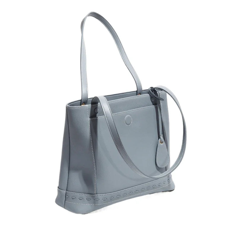 Women's Bag New Unique Design Genuine Leather Shoulder Tote Crossbody Bag Large Capacity