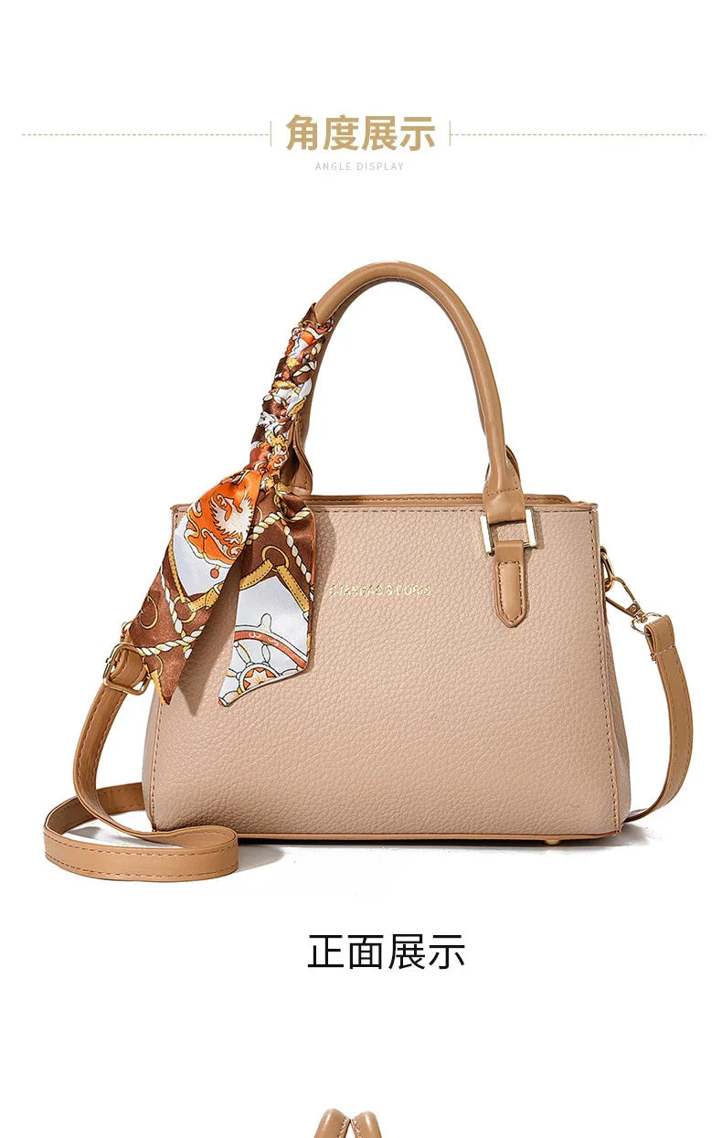 Women bag Handbag for women 2025 sac a main Casual foreign style Canvas large capacity ladies trend fashion elegant bag