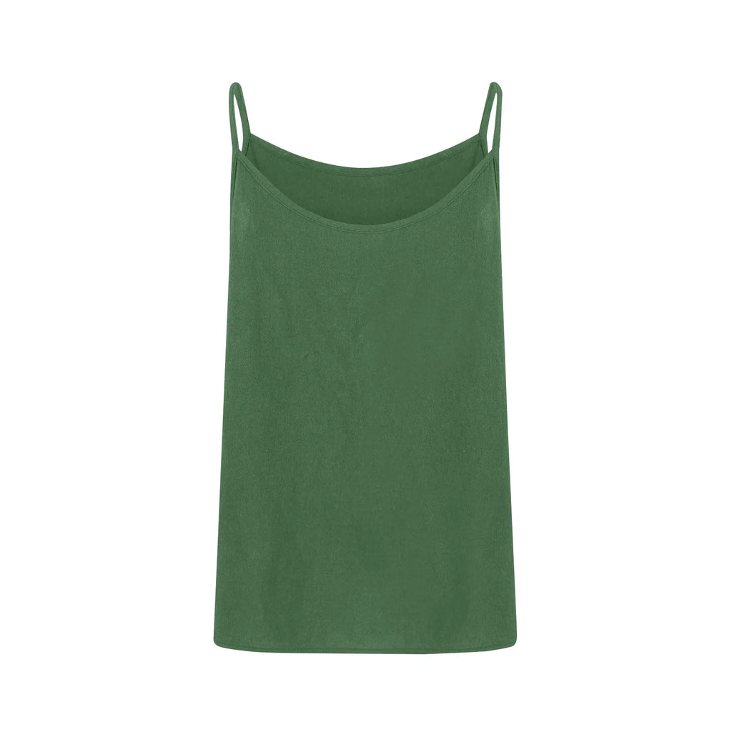 Women's tops sexys Cotton Linen Camisole Vest Summer Loose Sleeveless Versatile Bottom Top solid color blouse classic camisetas