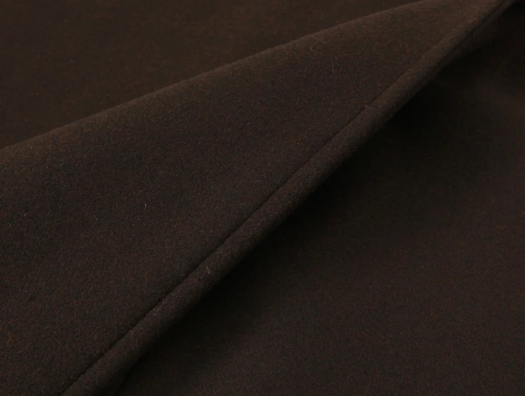 Women Winter Luxury Long Coats Solid Warm Soft Wool Long Coat Women High Street Loose Casual Double Breasted Overcoat 2025