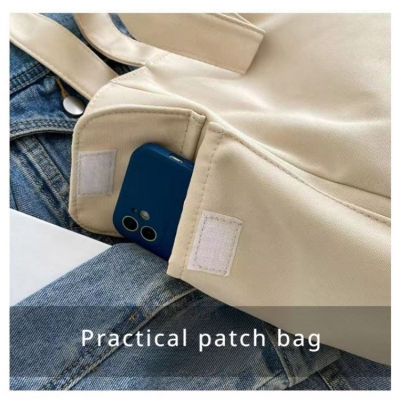 Women's Fashion Shoulder Bag Class Large Capacity Student Tote Bag New Canvas Commuter Handbag Carrying Bags cabas eco bag