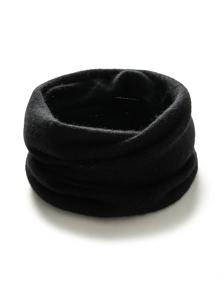 Women 100% Cashmere Bottom Price Tube Scarf Light Chimney Scarf Neck Gaiter Warmer Cowl Collar Loop Soft Knit Accessories Kids
