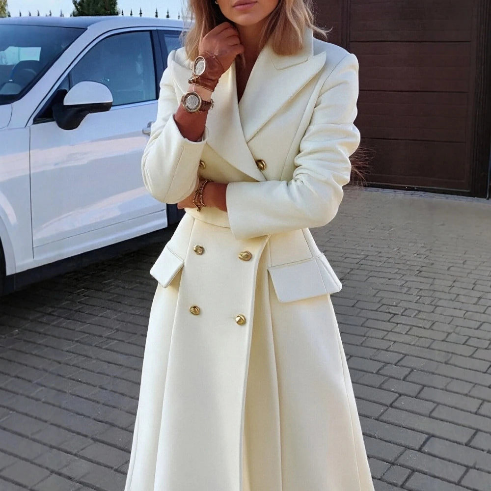 Women's Winter Coat Comfortable 2025 Fashion Long Coat Woman Long Sleeve A-Line Regular Fit Daily Plus Size Outerwear Clothing