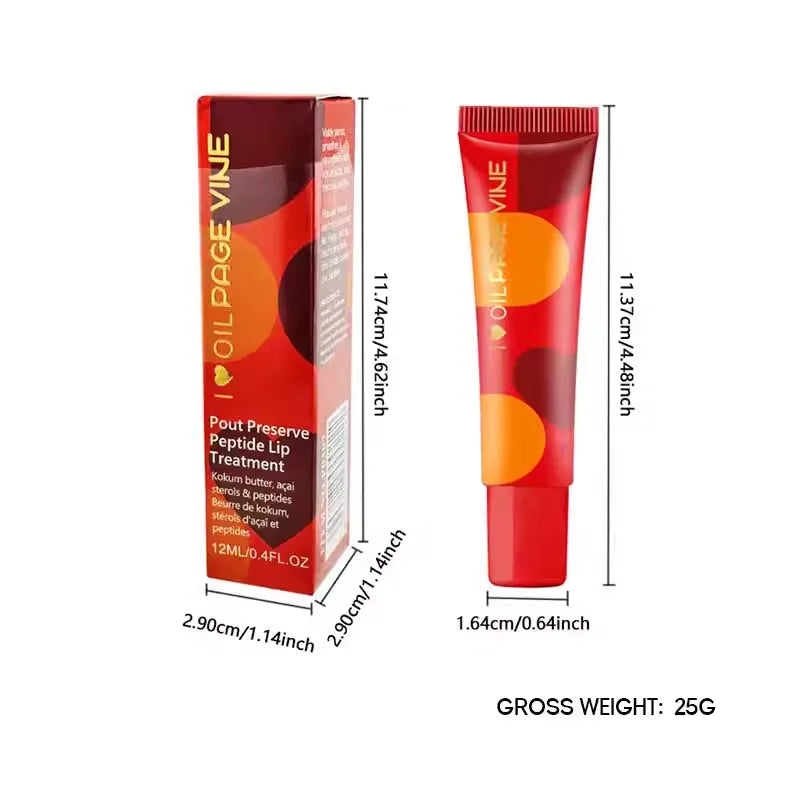 Winter moisturizing lip color lipstick,liquid lipstick moisturizing polypeptide pudding, Plumping Hydrating Lip Gloss Cosmetics