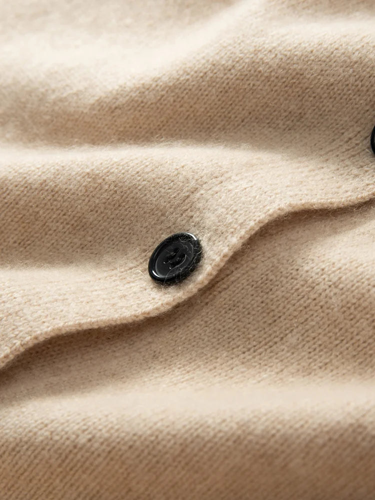 Women Cashmere Sweater Waistcoat Cardigans Vests 100% Cashmere Knitwear Autumn Winter Classics Sleeveless V-neck Office Lady Top