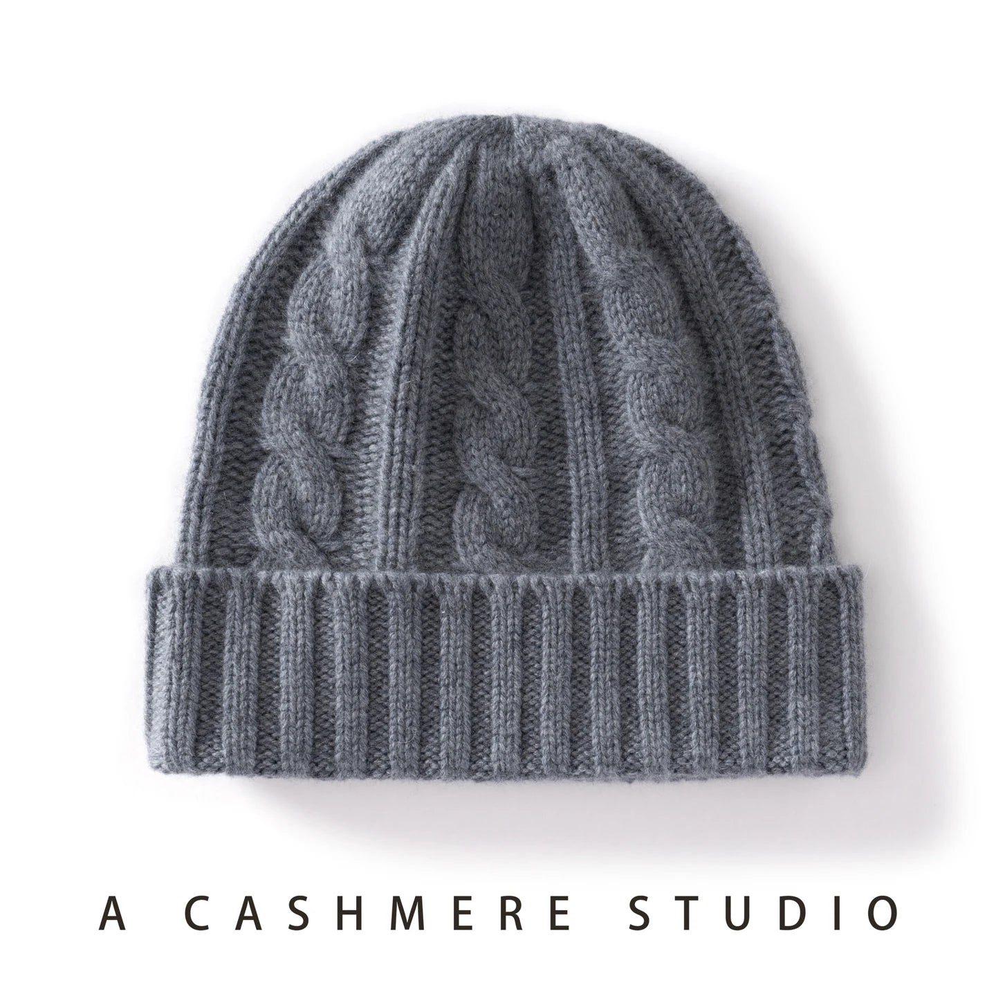 Cashmere Hat For Women/Men Winter New Thickened Fashion Solid Twisted Knitted Beanies Hats Casual Unisex Outdoor Soft Warm Caps