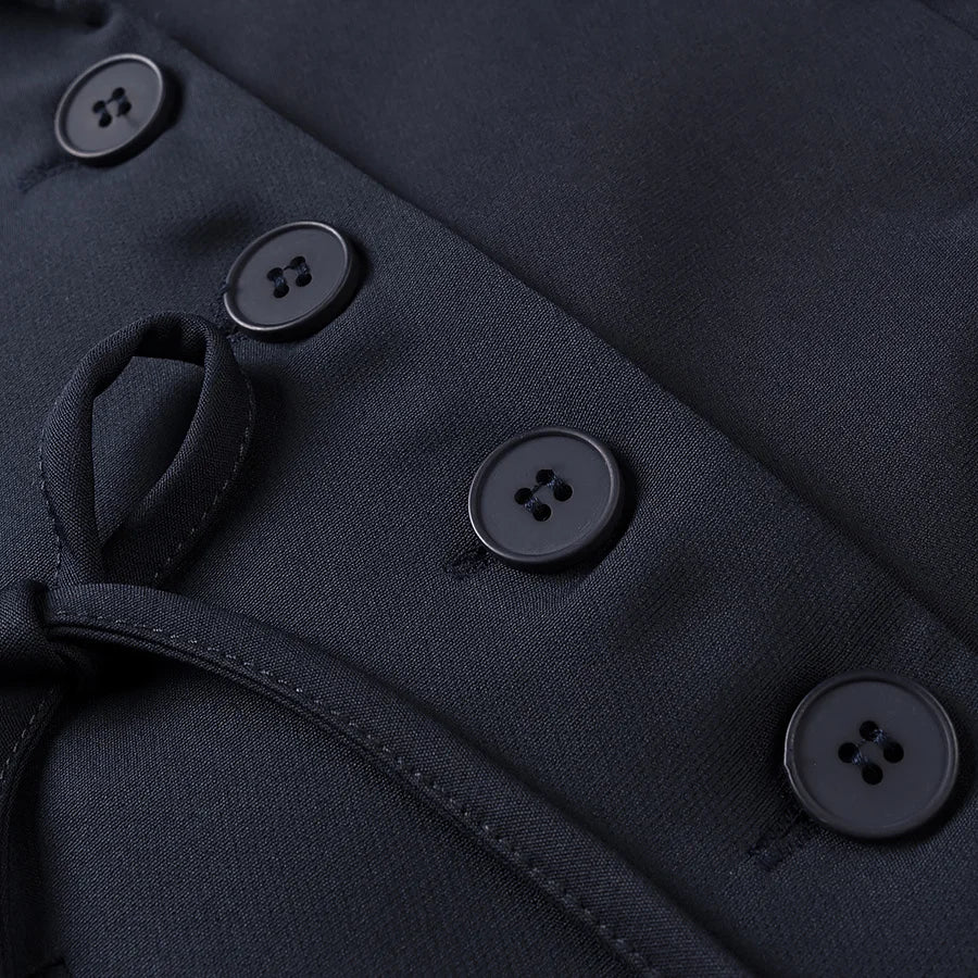 2025 new women's clothing fashion European and American style French fashion design bow decorative blazer