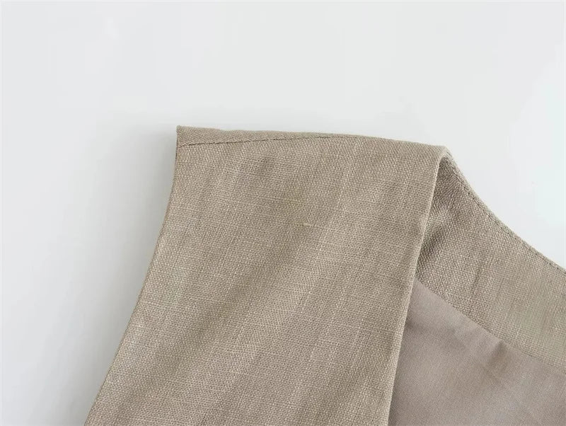 MUJER Beading Sleeveless Vest Woman V Neck Black Cropped Vest Women Jacket Tied Short Coats Waistcoat Women's Fashion Vests 2025