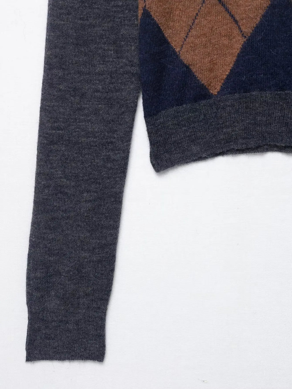 Women Sweater Pullover 2025 Autumn Winter New Fashion Long Sleeves Printing Women Sweater Pullover Elegant Hight Street Top