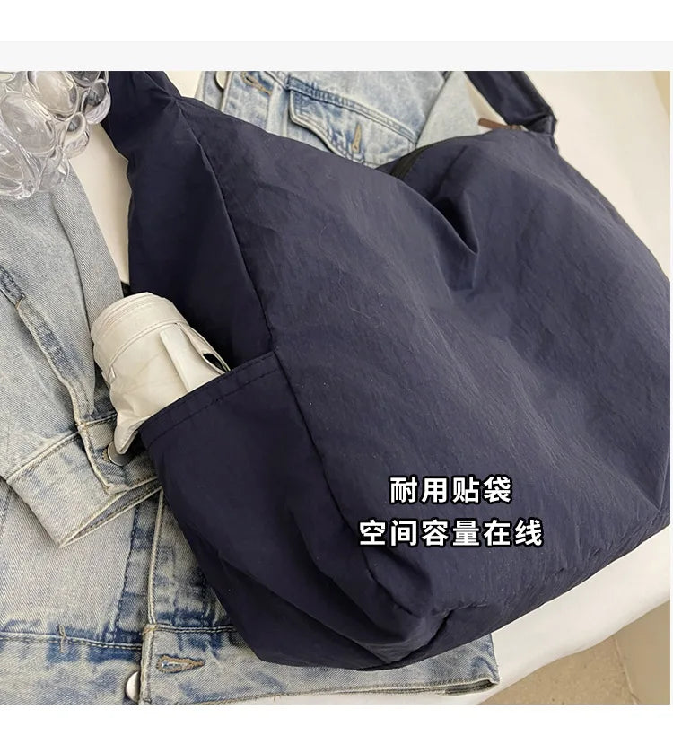 Women's Handbag Large Women Shoulder Shopper Bag Canvas Luxury Designer Cloth Tote Bags for Woman 2025 Trend Brands Big Female