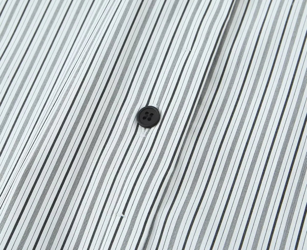 Women Shirt 2025 Women Autumn New Fashion Long Sleeves Button Striped Print Shirt With Tie Women Elegant Leisure Shirt