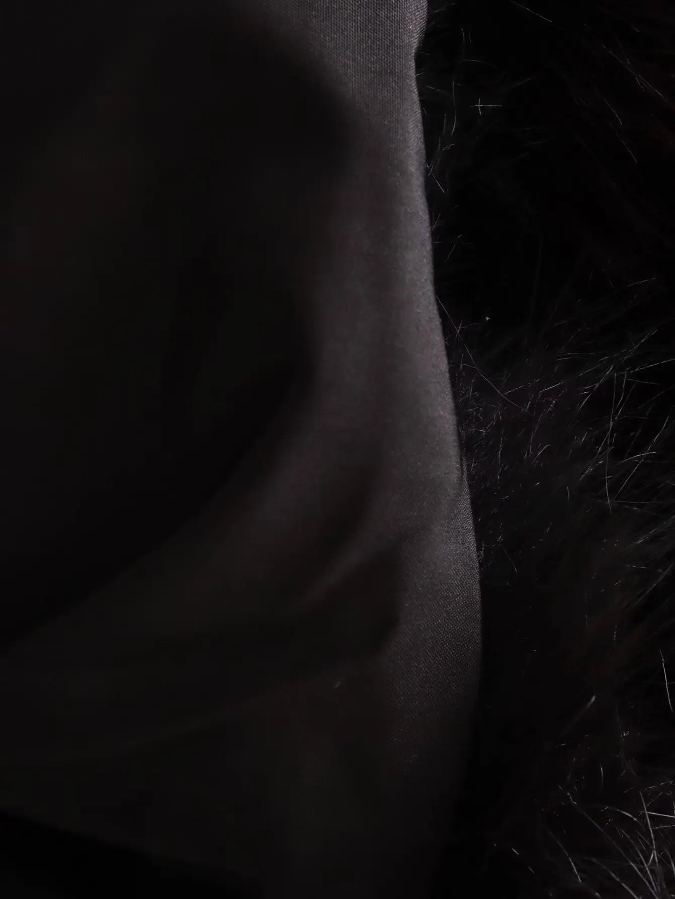 Black Faux Fur Coat for Women Autumn Winter Plush Wool Coats Black Wool & Blends Coats Outerwears Long Sleeve Warm Fur Coat