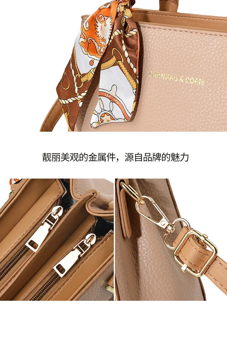 Women bag Handbag for women 2025 sac a main Casual foreign style Canvas large capacity ladies trend fashion elegant bag