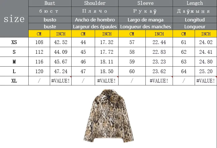 Women Fashion Faux Fur Coat Women 2025 Autumn Warm Stylish Casual Coat Winter Street Slim Elegant Outerwear Femme New