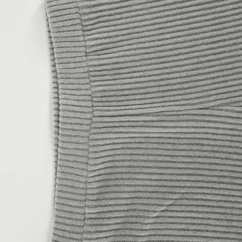 Women's Trousers Autumn New Streetwear Fashion Casual Slim Versatile Pants Clothing Solid Sexy Elegant Female Knitted Trousers