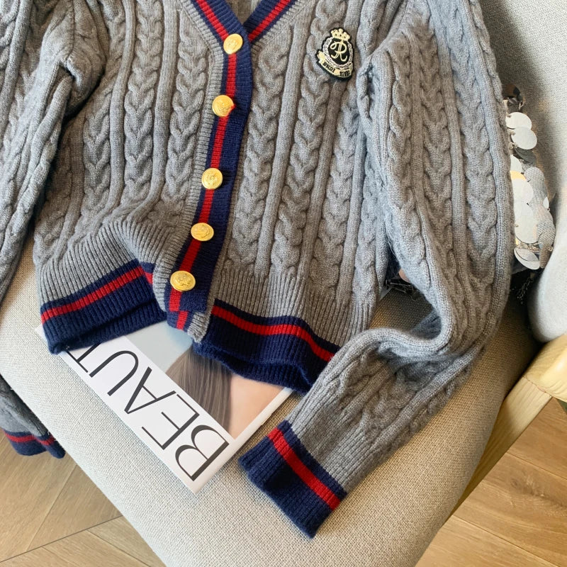 New 2024 Autumn Winter Cashmere Top Women V Neck Pullover Warm Knitwear Jumper Woman Clothes Twist Outwear Knited Tops Women