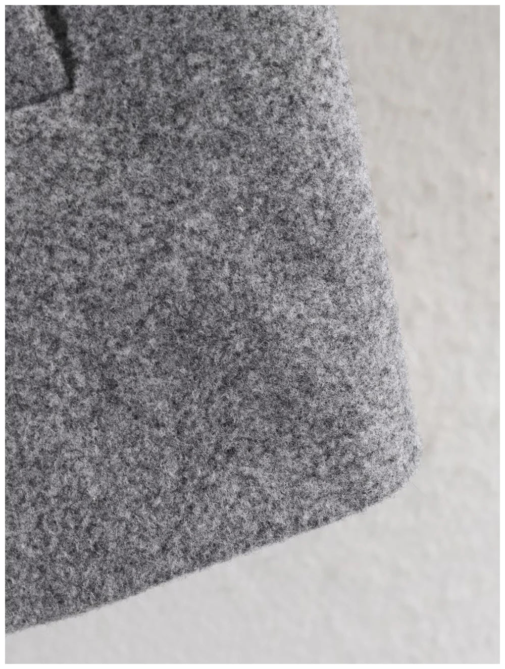 Womens Fashion Coat With Fur Collar Single Breasted Wool Coat Stylish And Versatile Suitable For Everyday And Work Wear