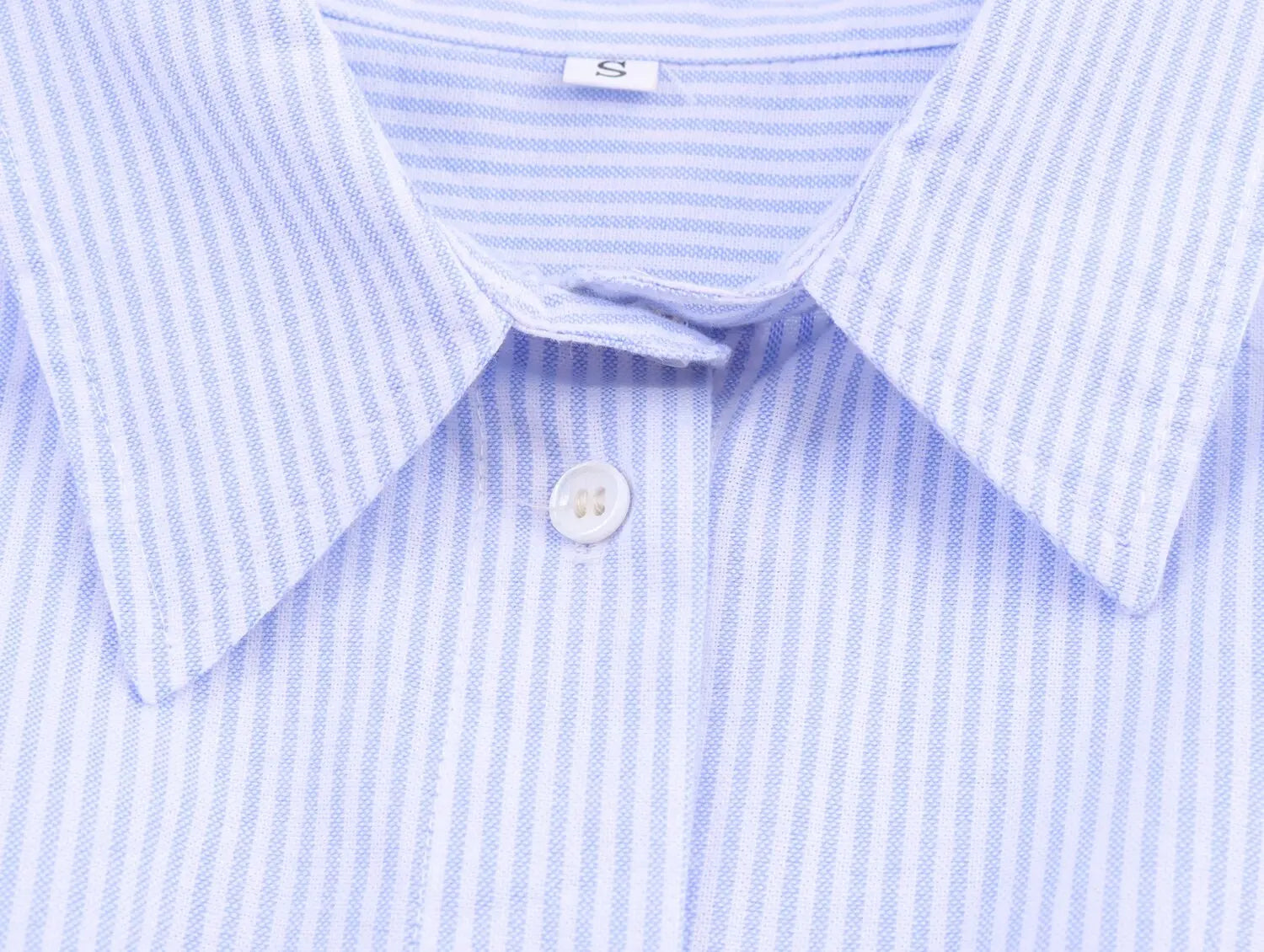 HH Women's 2025 Fashion Versatile Waist Pleated Blue Striped Shirt Female Elegant Lapel Single-Breasted Long-Sleeved Shirt