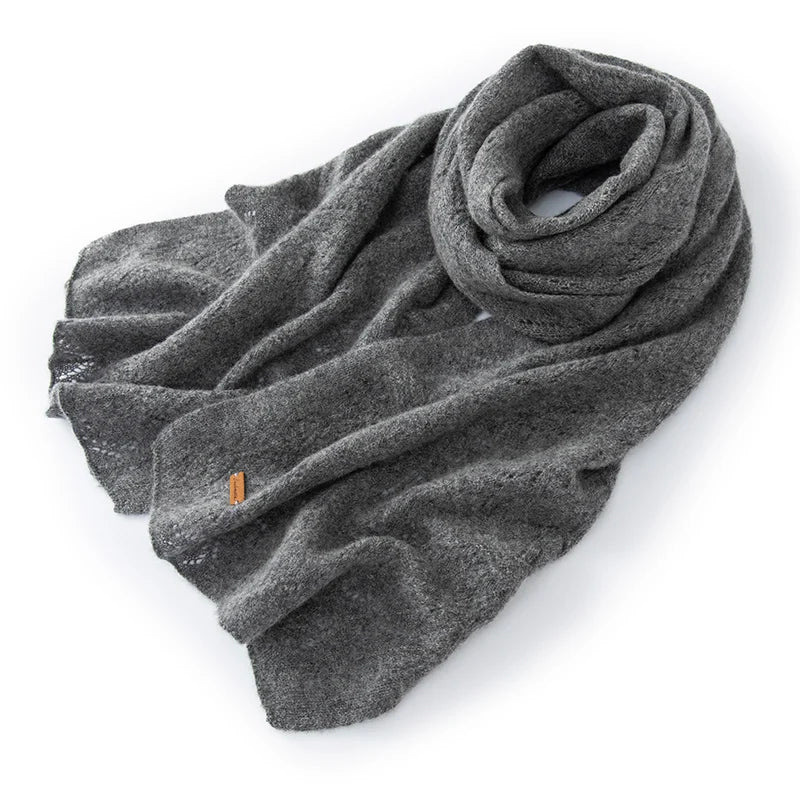 Scarf Cashmere 2025 Winter New Women's Fashion Style Skin friendly Knitted Warm Soft Scarf