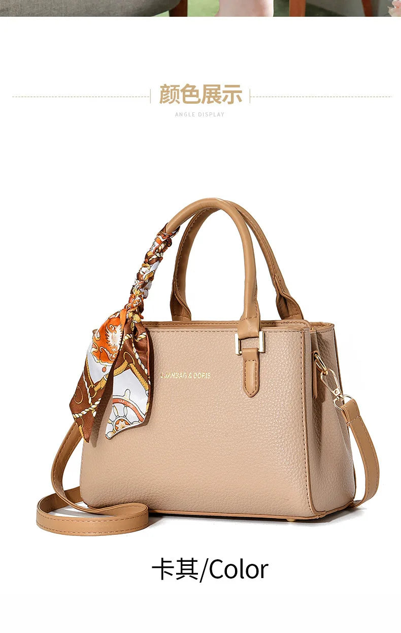 Women bag Handbag for women 2025 sac a main Casual foreign style Canvas large capacity ladies trend fashion elegant bag