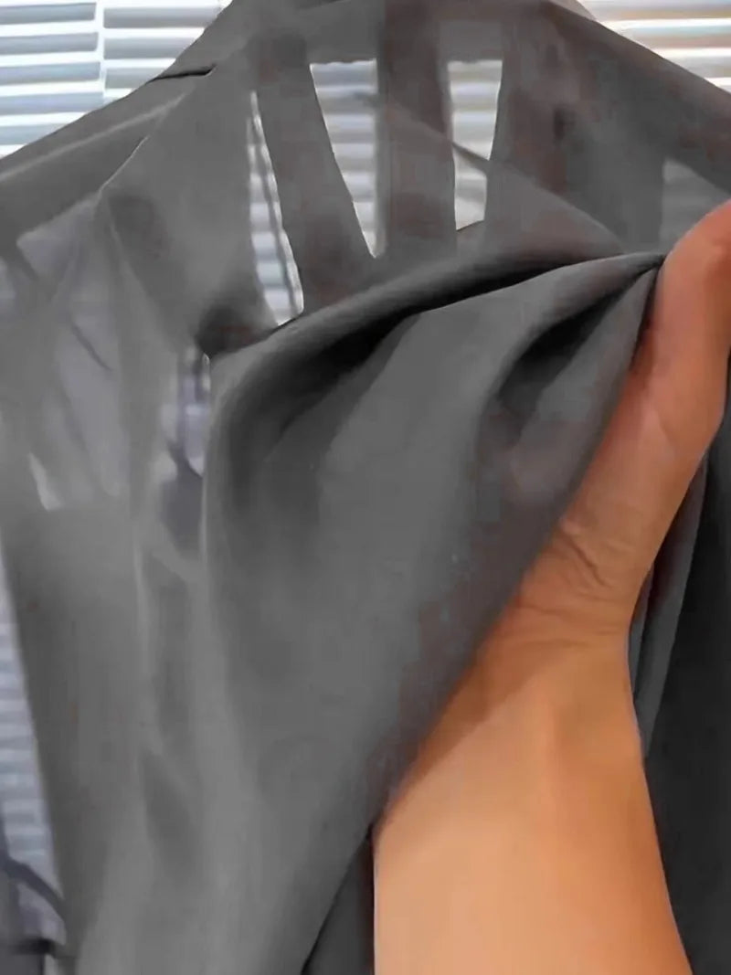 New Women's Shirt | Lightweight Breathable, Solid Color, Straight Button Placket, Lapel, Long-Sleeve, Outerwear & Sun-Protective