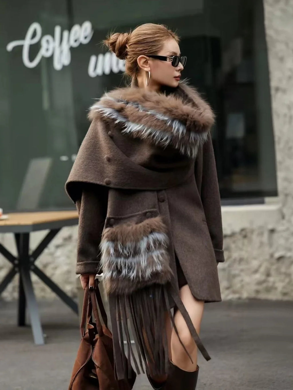 Women's Double-Faced Cashmere Coat - 2025 Autumn & Winter New Style