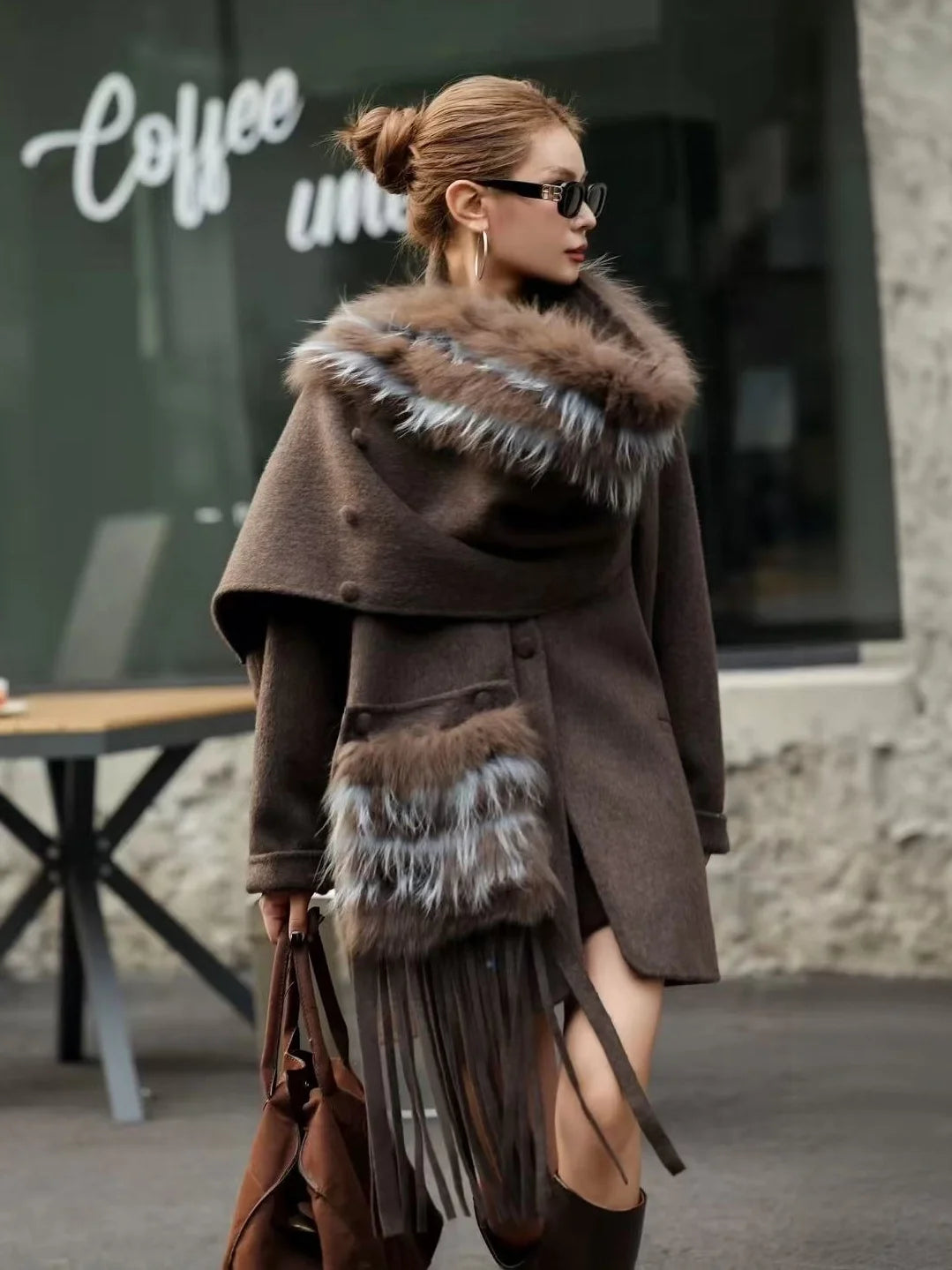 Women's Double-Faced Cashmere Coat - 2025 Autumn & Winter New Style