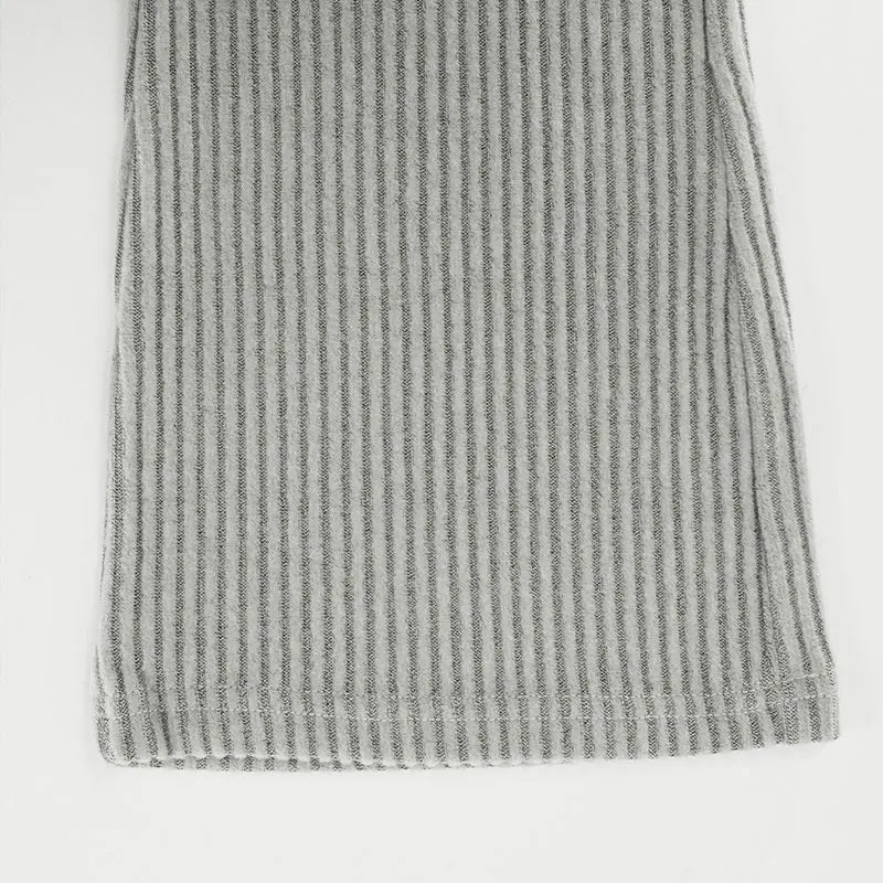 Women's Trousers Autumn New Streetwear Fashion Casual Slim Versatile Pants Clothing Solid Sexy Elegant Female Knitted Trousers