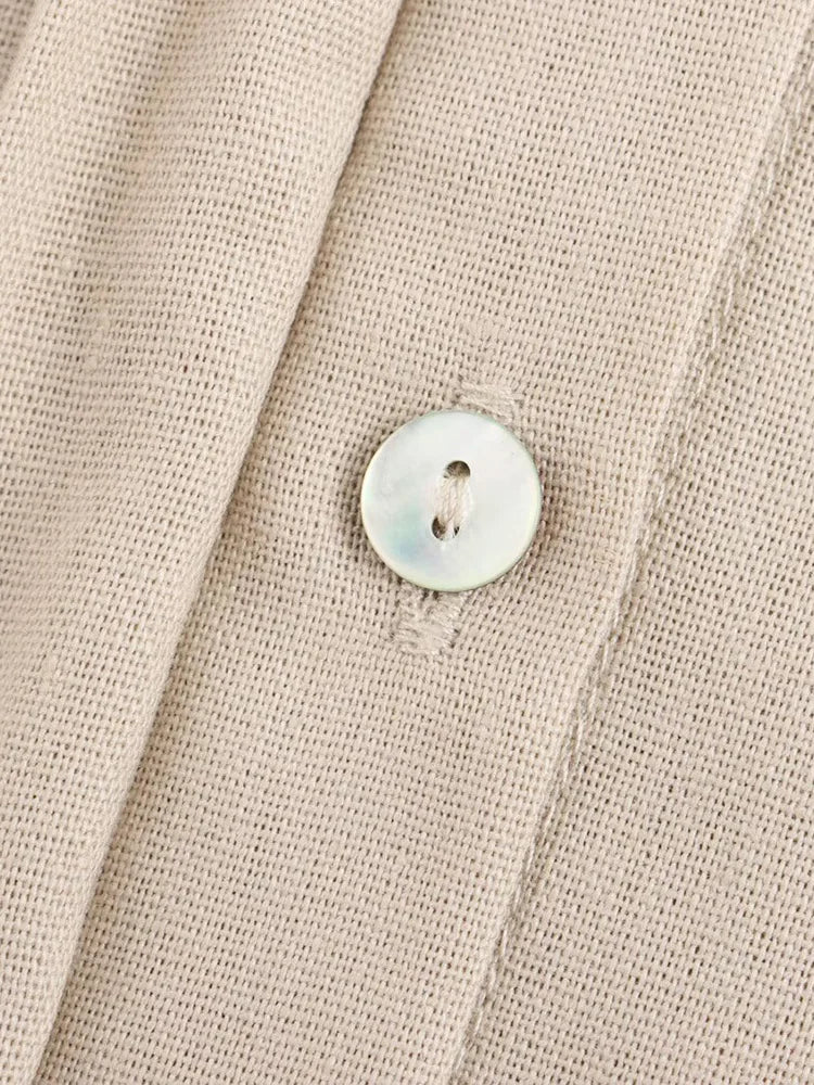 2025ZA&JIA new women's wear European and American style French design shirt versatile casual loose shirt