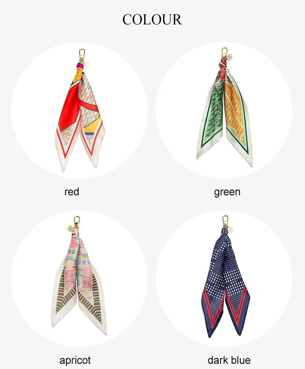 CH Women Scarf Accessories Temperament Pendant Luggage Accessories Fashion Women Street Luggage Accessories Luxury Brand