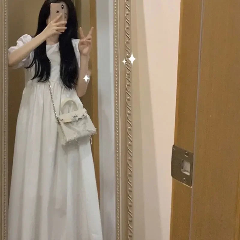 Female Dresses 2025 Midi White Clothing Women's Dress Cheap Casual One-piece Hot Xxl Chic and Elegant Pretty Vintage Harajuku X