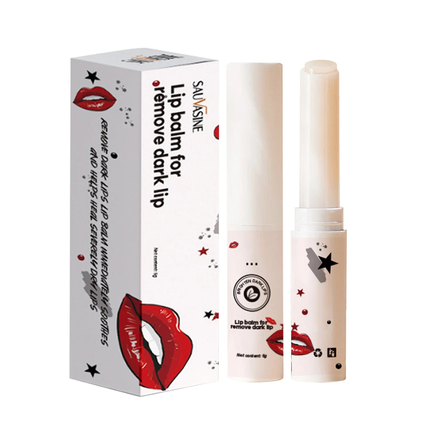 Lip Balm Moisturizing Lipstick For Dry Lips Reduce Lip Lines Makeup Nourishing Repair Brighten Exfoliation Lipbalm Lip Care