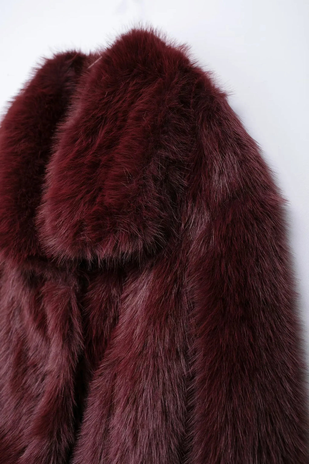 HH Winter Women Casual Faux Fur Lapel Jackets Fashion Solid Oversized Thick Coats Female Fuzzy Warm Long Sleeves Outerwear