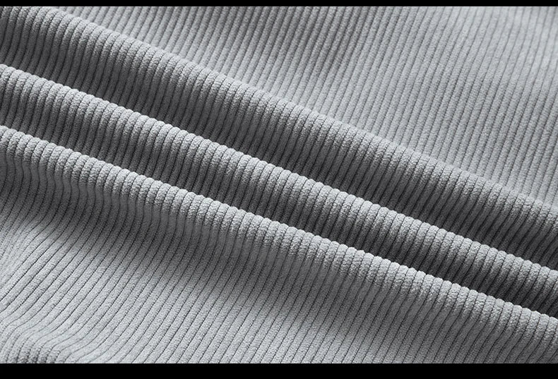 Winter Men Fleece Jacket Padded Warm Loose Parka Coat Corduroy Short Jacket Man Solid Fur Collar Windbreaker Cotton Jackets