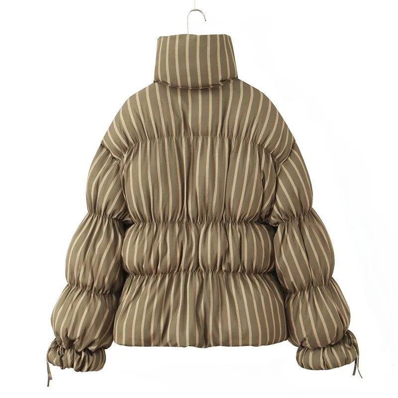 Women's Coat  New Loose and Comfortable Padded Jacket Fashionable Casual Cotton Coat for Autumn and Winter