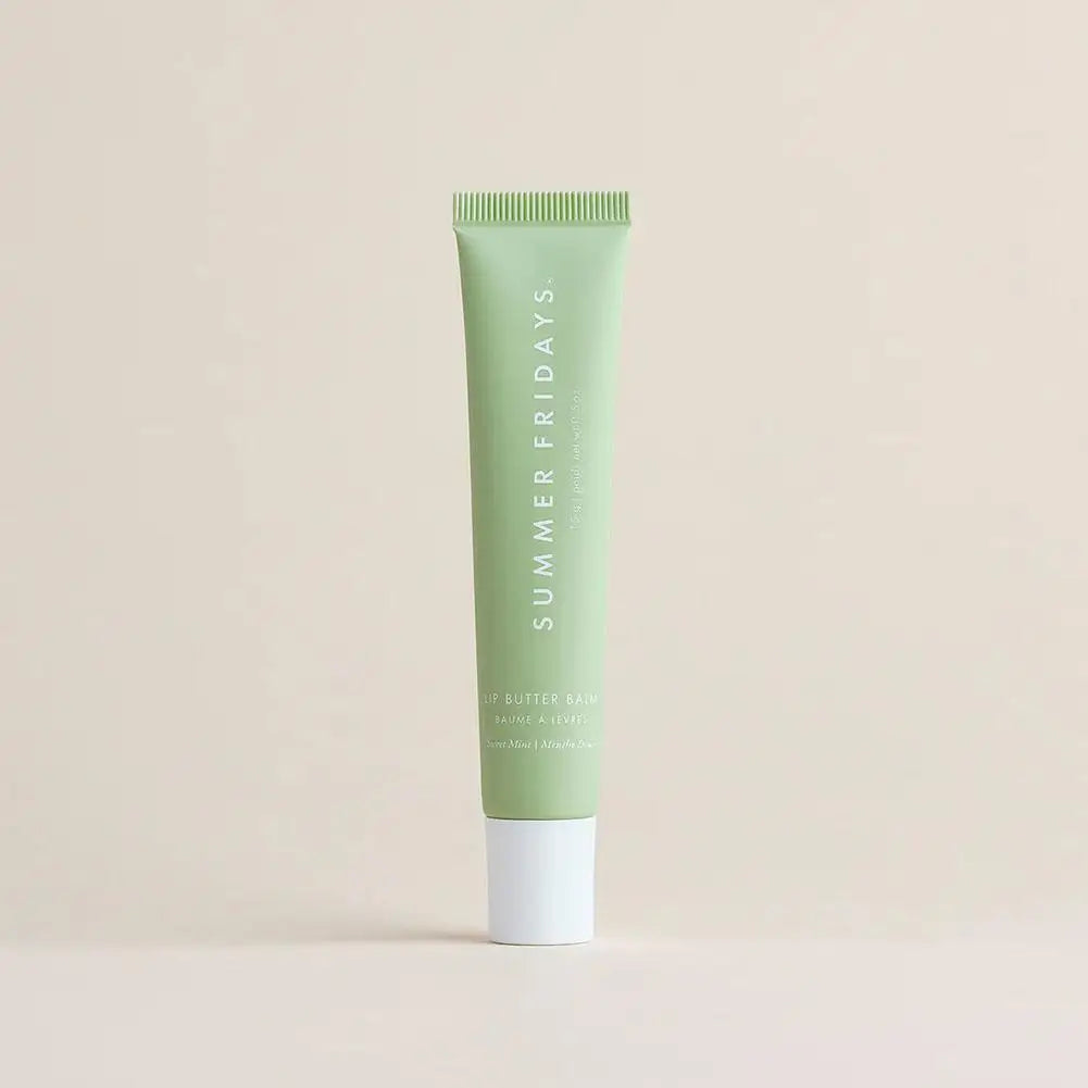 Summer Fridays Lip Balm Lipstick Moisturizing Glossy Smooth Soft Lips Cosmetics Sugar Vanilla Beige Sweet Mint Makeup Lip Care