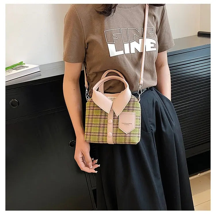 Women's Bag Clothes Style Shoulder Handbag Women Fashion Cute Crossbody Bag