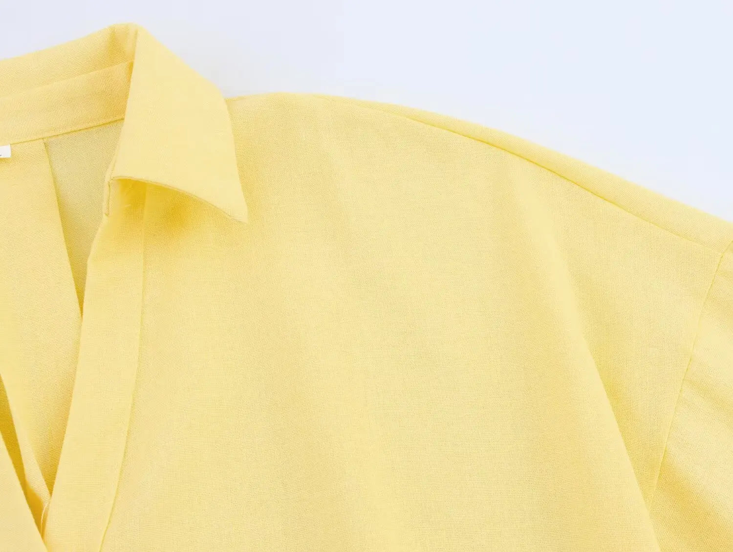 Women Fall Casual Loose Shirt Lapel Buttons Wide Sleeve Shirt 2025 New Spring Autumn Minimalist Holiday Versatile Shirt