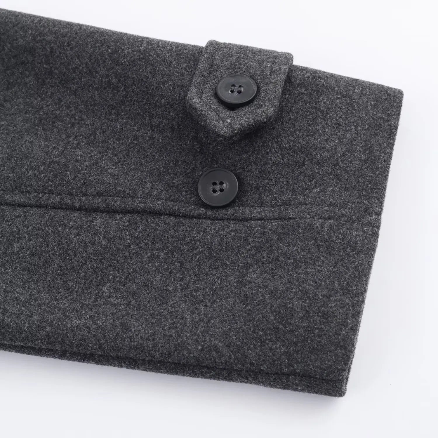 Women's Overcoat 2025 Autumn Winter New Fashion Laple Long Sleeves Double-Breasted Coat Female High Street Elegant New Coats