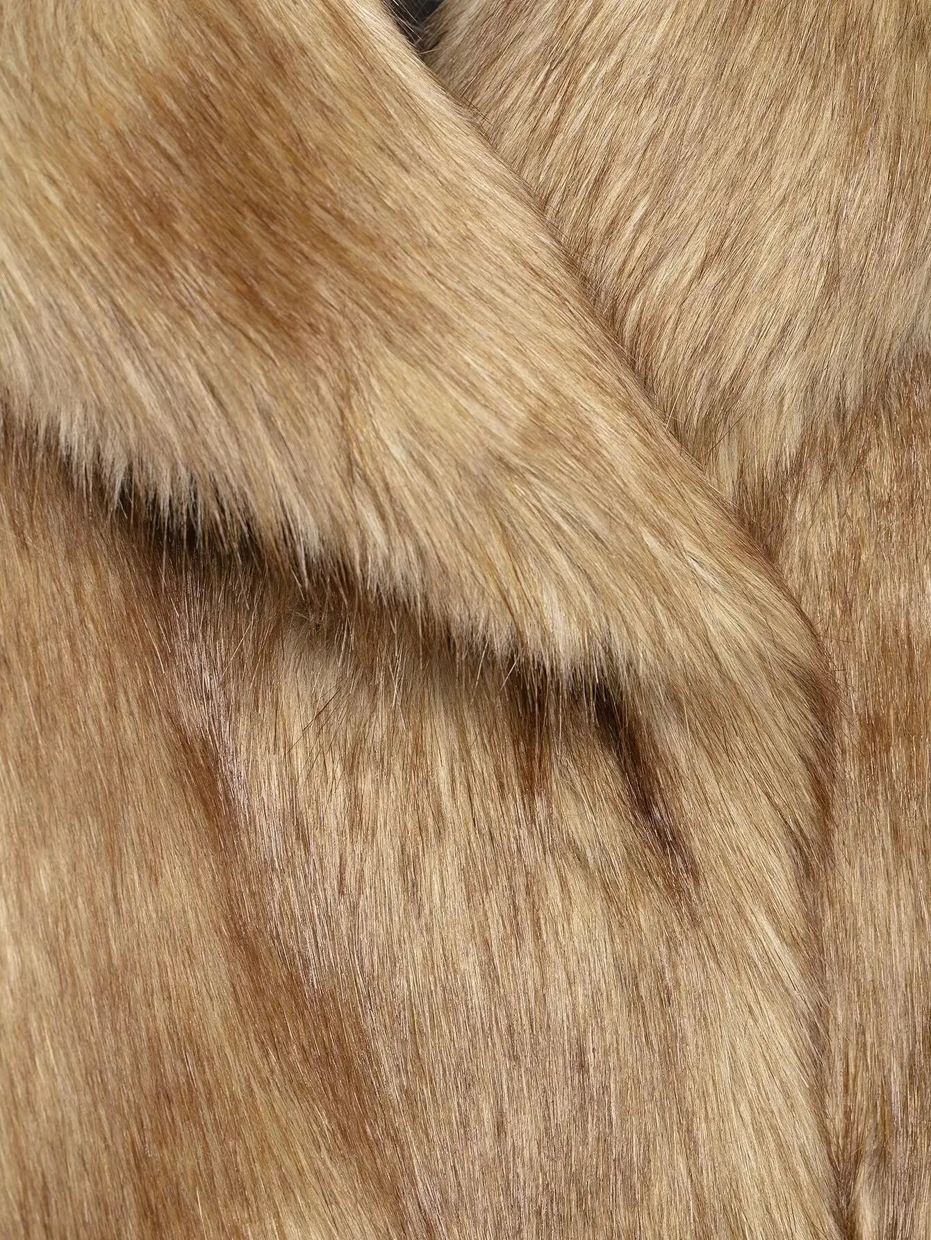 HH  Women ' s Winter Plush Coat Warm  Casual Lapel  Retro Long  Sleeved Faux Fur Effect  Short Coat Women's Fashion Coat