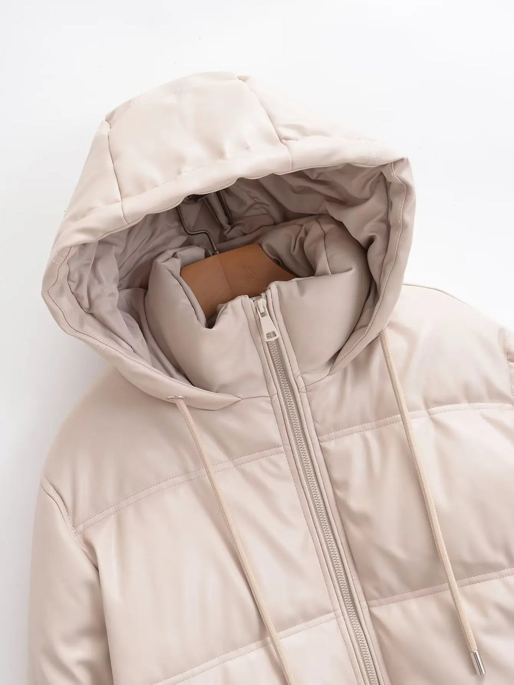 Winter Women's Cold Coat Winter Jackets For Women 2023 Warm Leather PU Parkas Winter Coat Promotion Female Outerwear