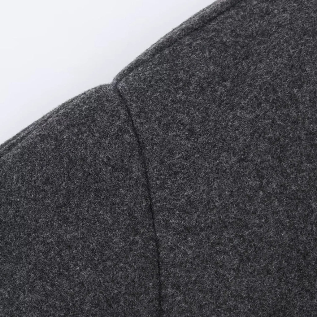 Women's Overcoat 2025 Autumn Winter New Fashion Laple Long Sleeves Double-Breasted Coat Female High Street Elegant New Coats