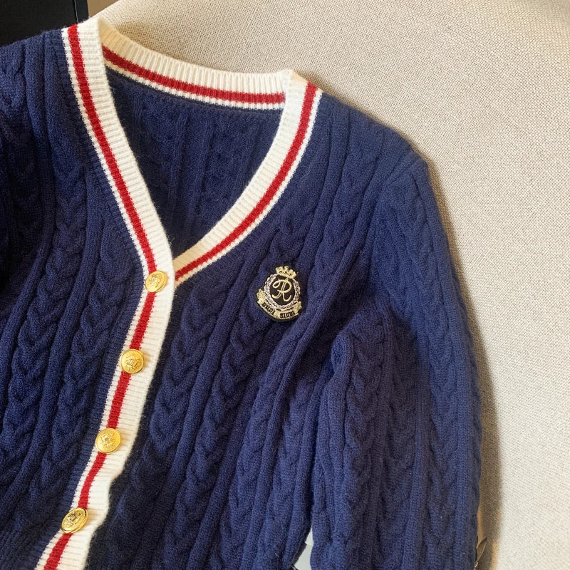 New 2024 Autumn Winter Cashmere Top Women V Neck Pullover Warm Knitwear Jumper Woman Clothes Twist Outwear Knited Tops Women