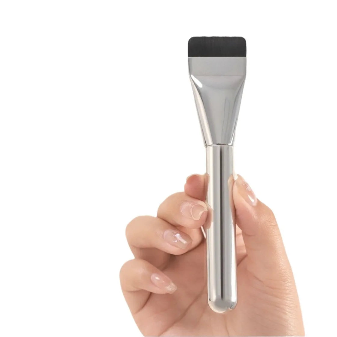 Foundation Makeup Brush Flat Head 1 Piece Lightweight No Streaks Professional Kabuki Brush for Liquid Foundation Application