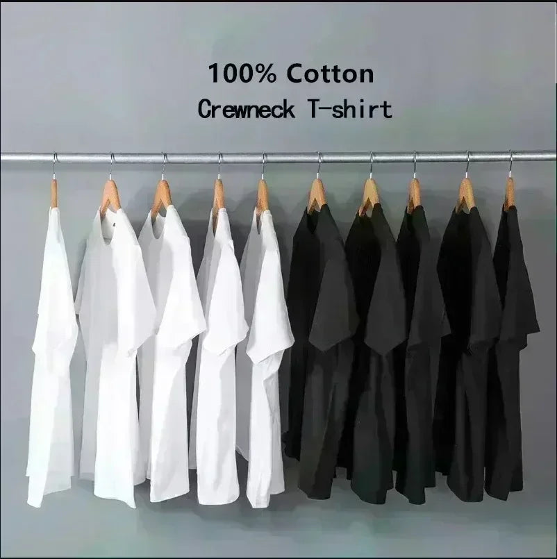 Men Clothing Summer T-shirts Black Metal T Shirt Man Behemoth Printed O Neck Short Sleeve Tees Tops Oversized Streetwear Autumn