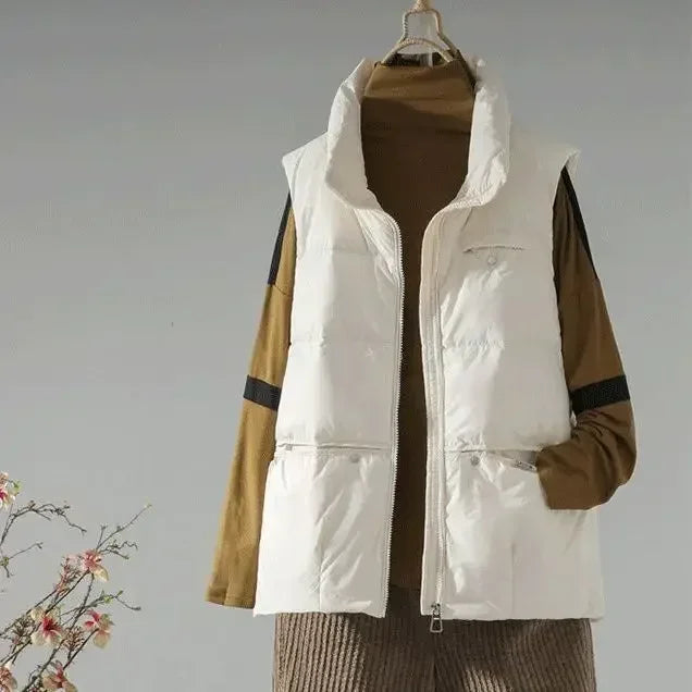 Women's Vests Warm Loose Sleeveless Youthful Trend 2025 Lady Padded Cotton Giletes Insulated Casual Demi-season Autumn Cheap