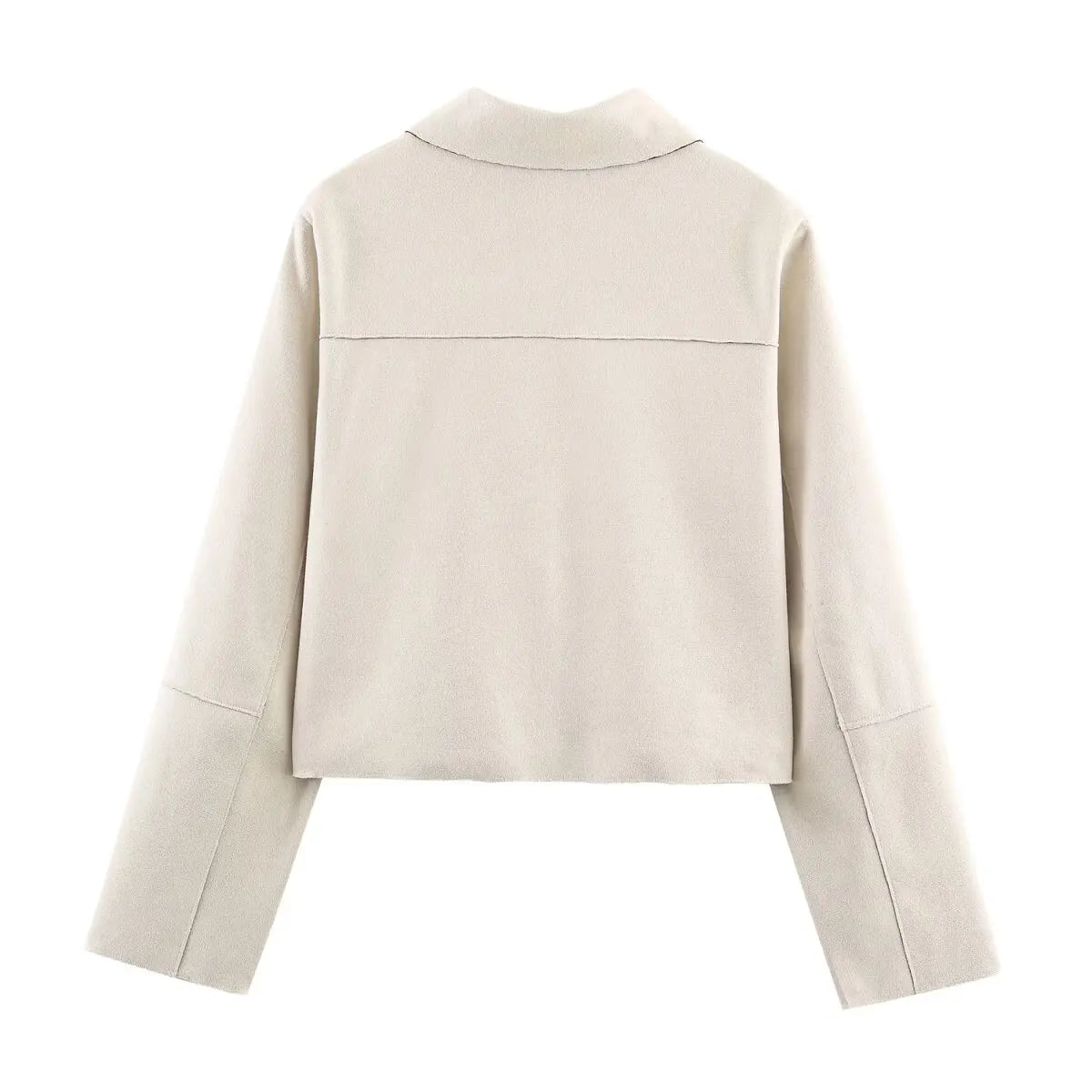 Women's Jacket 2025 New Arrival Women's Casual Fashion Short Jacket Single-Breasted Design