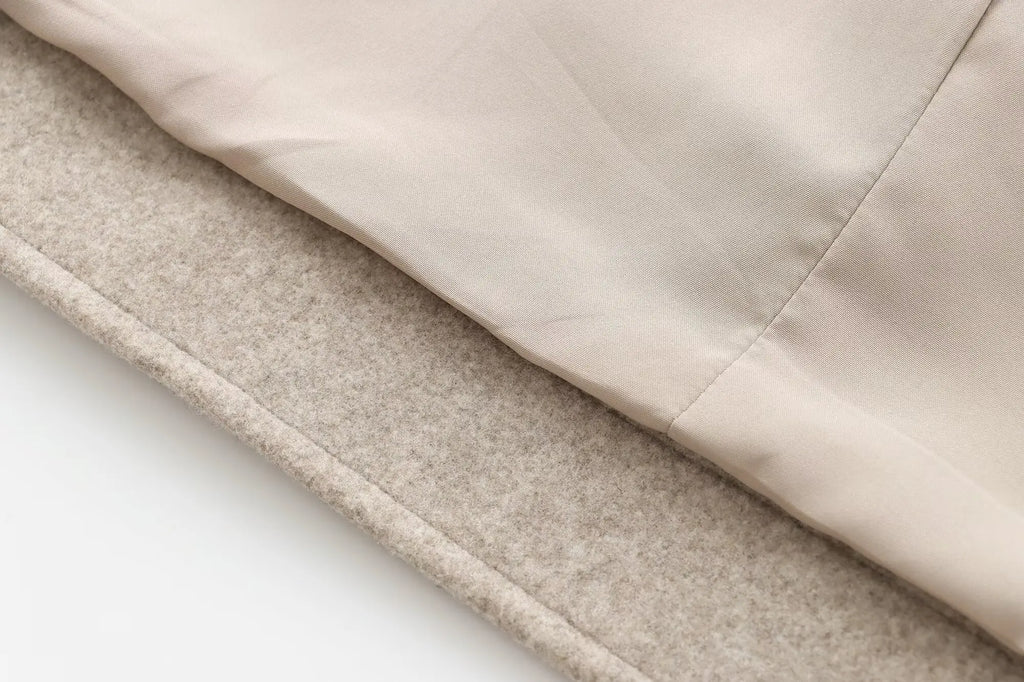 Women's Zipper Jacket Coat New Winter Long Sleeve Pocket Outerwear Coat Short Street Elegant Women's Jacket